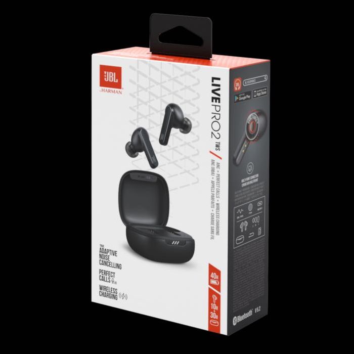 Casti JBL Live Pro 2,TWS, Noise Cancelling,6 microfoane,Negru,sigilat