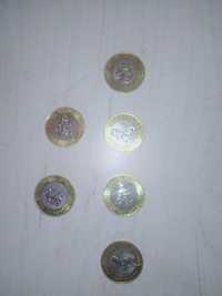 Продаю монеты жеті қазына номиналом 100 тг