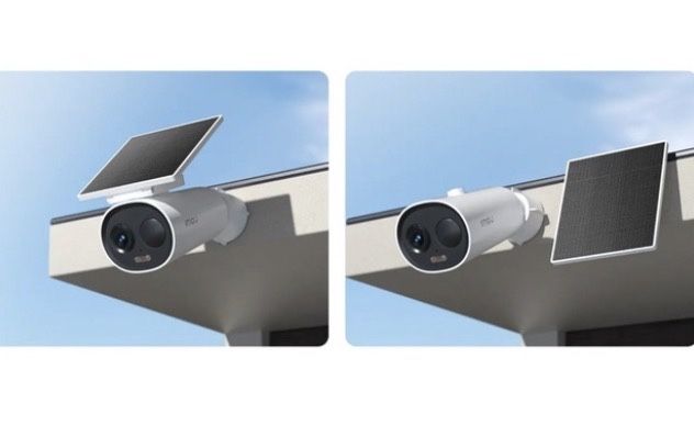 Camera inteligenta cu panou solar - 2K, 2Mp, IP66