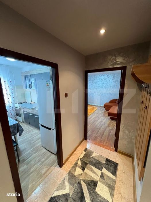Apartament spatios cu 4 camere, 76 mp, complet mobilat si utilat, zona