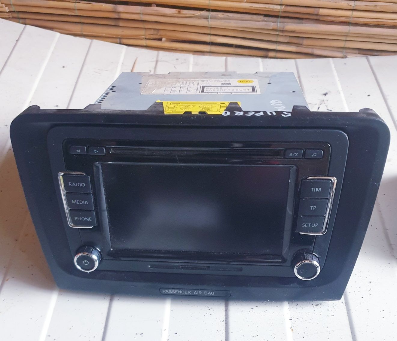 Radio cd player vw pasat b6  b7