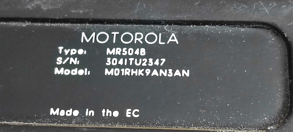 Statie emisie - receptie MOTOROLA  MC 900,  25 W UHF 403-470 MHz