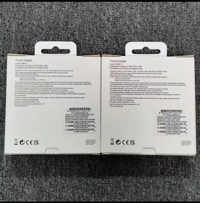 Încărcător ORIGINAL Samsung 45W Super Fast Charger