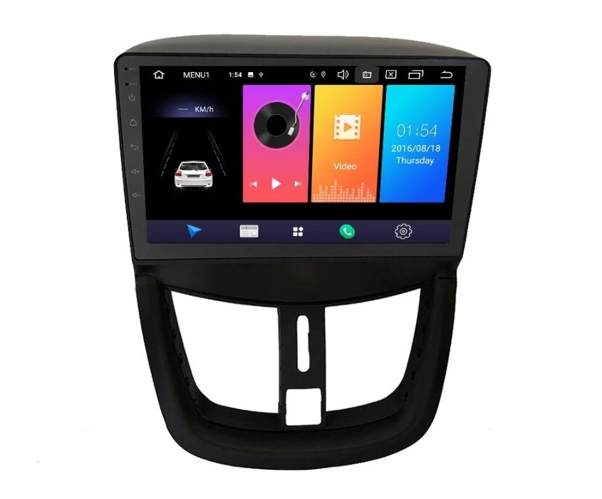 Navigatie Peugeot 207 , Android Noua Garantie Camera Marsarier Gratis