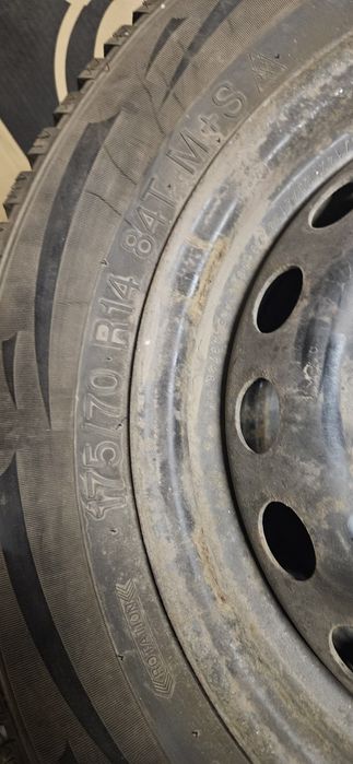 Железни джанти с гуми 14" Фиат Фиорино, Ситроен немо