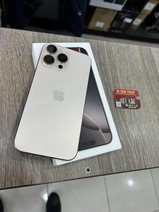 Продам IPhone 16 pro max 256 gb bat 100% 153 sk turbosm