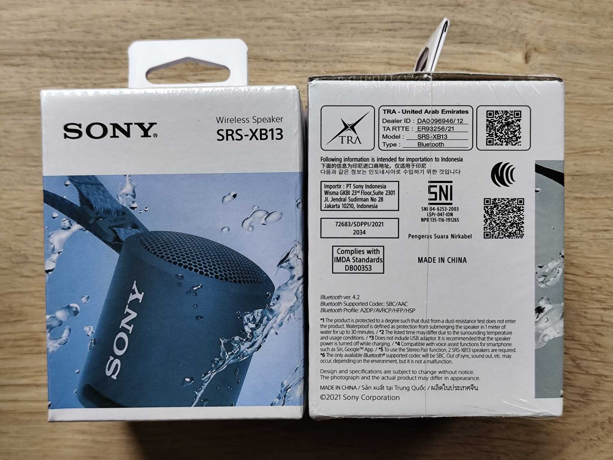 Boxa portabila SONY SRS-XB13 noi si sigilate