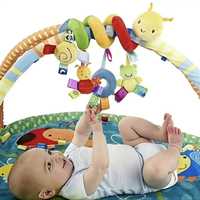 Бебешка играчка - спирала за закачане на количка, кошара, кошче