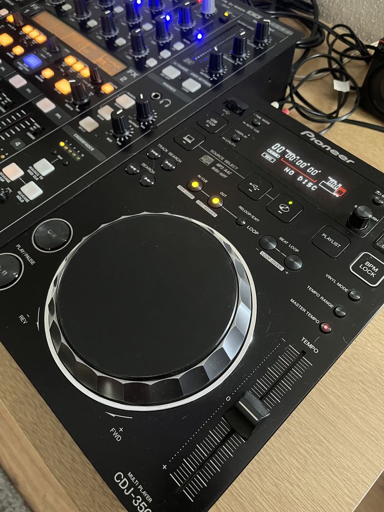 Set: platane cdj350 + mixer ddm4000