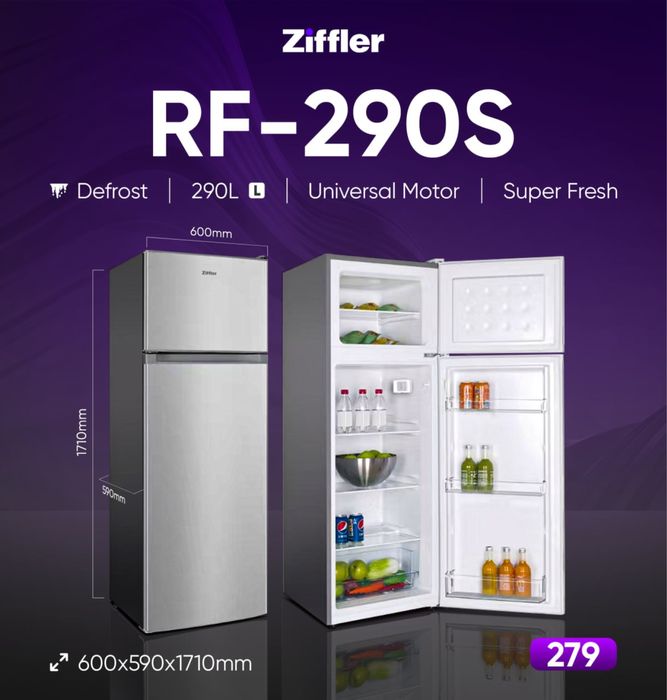 Акция Холодильников Ziffler