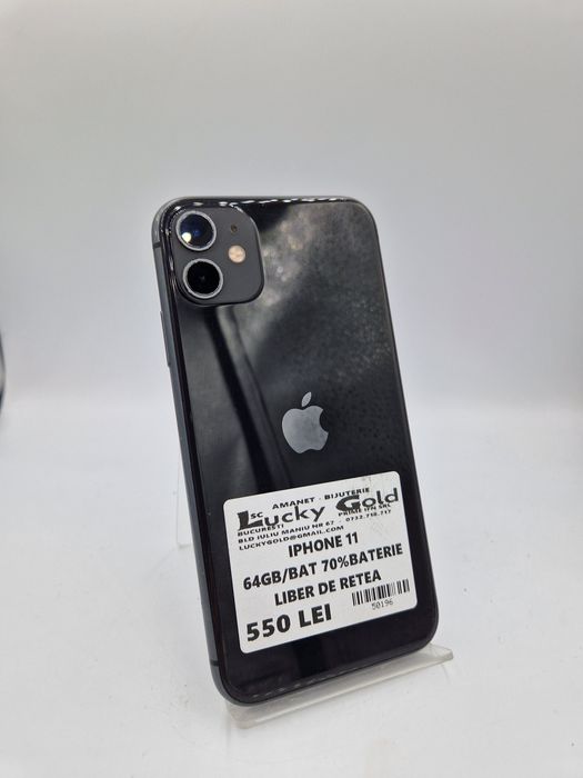 Iphone 11 64GB / 70% Baterie Garantie #50196