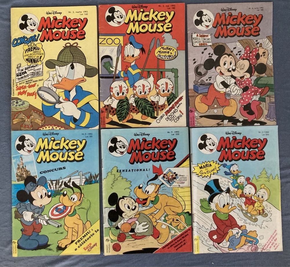 Reviste Mickey Mouse Egmont
