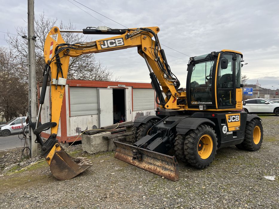 Excavator pe roti Jcb Hydradig 110 w 2017 impecabil ca si nou