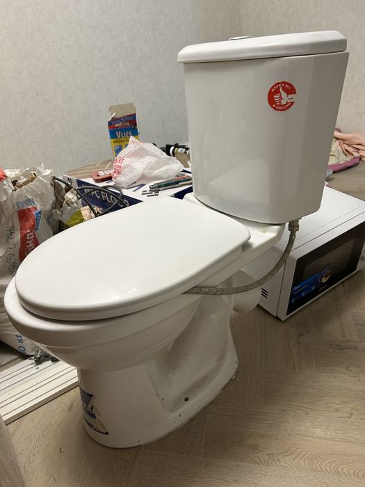 Унитаз в отличном состоянии