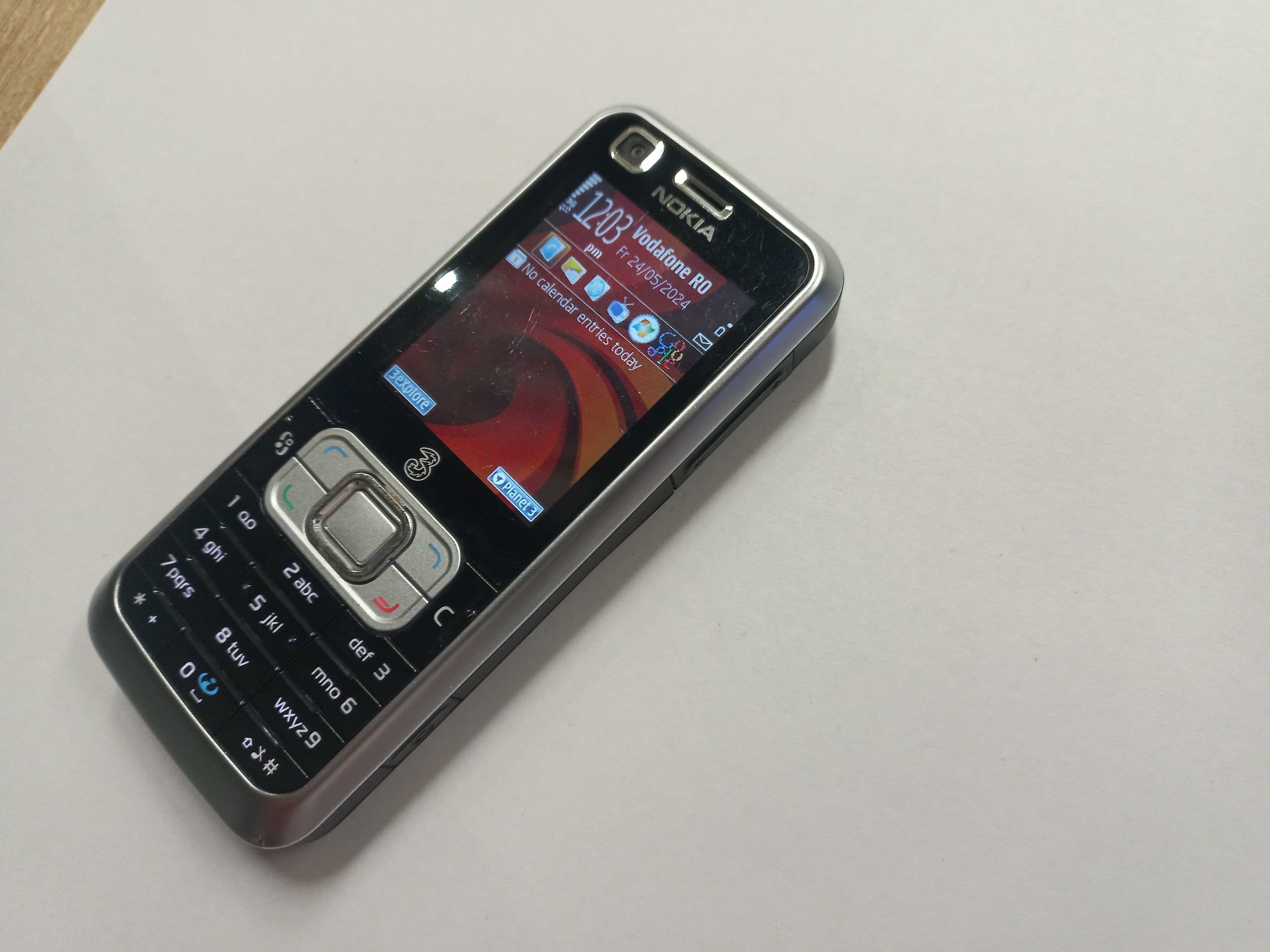 Telefon mobil Nokia 6120 Classic Black 6120c-1 - Incarcator - decodat