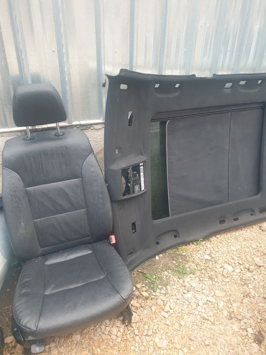 Черен салон и панорама за бмв е61