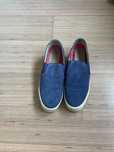 Tenisi Skechers piele intoarsa albastri 40