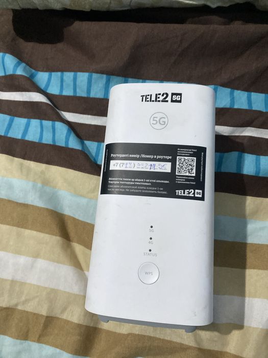 Продаю Роутер 5G Tele2 в хорошем состояний