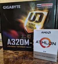 A320 + Athlon 200ge + 8 Gb