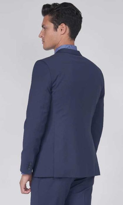 Sacou blazer slim 48 M premium Daniel Hechter lana super 110's navy