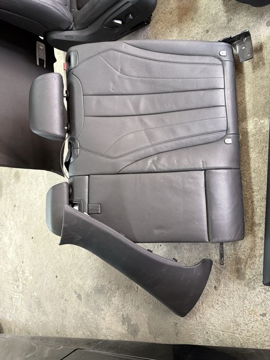 Черен салон bmw x5 f15 седалки, таван, кори