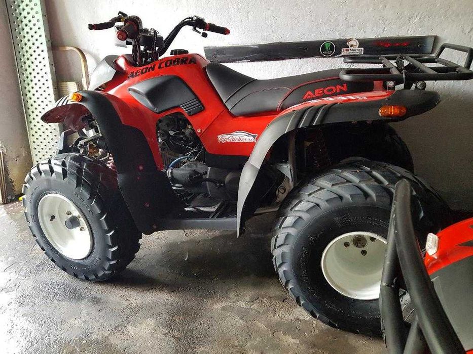 Vand atv Aeon Cobra si Eton Tornado