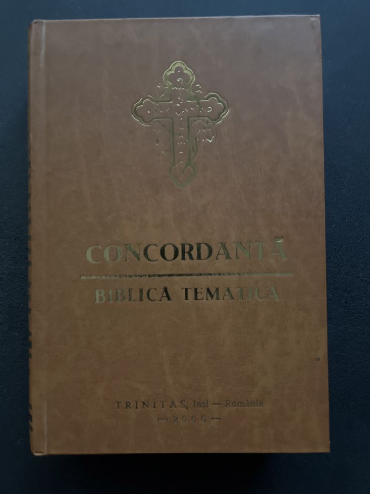 Concordanta biblica tematica - editie jubiliara - coperti piele