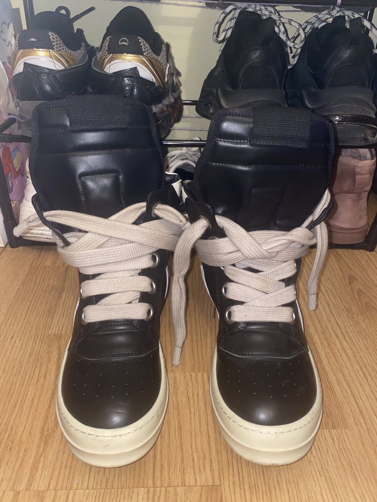 Rick Owens GeoBasket Jumbo Laces