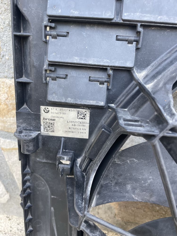 Перка дифузьор  BMW F10 F11 F30 F20