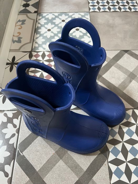 Cizme Crocs C12- culoarea albastră