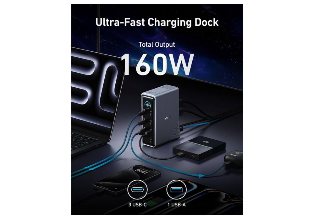 Док станция Anker Prime Charging Docking Station (14-in-1)