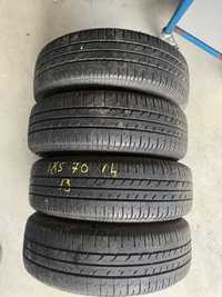 Anvelope vara Bridgestone 185/70/14 cu jante ET45-4x 100