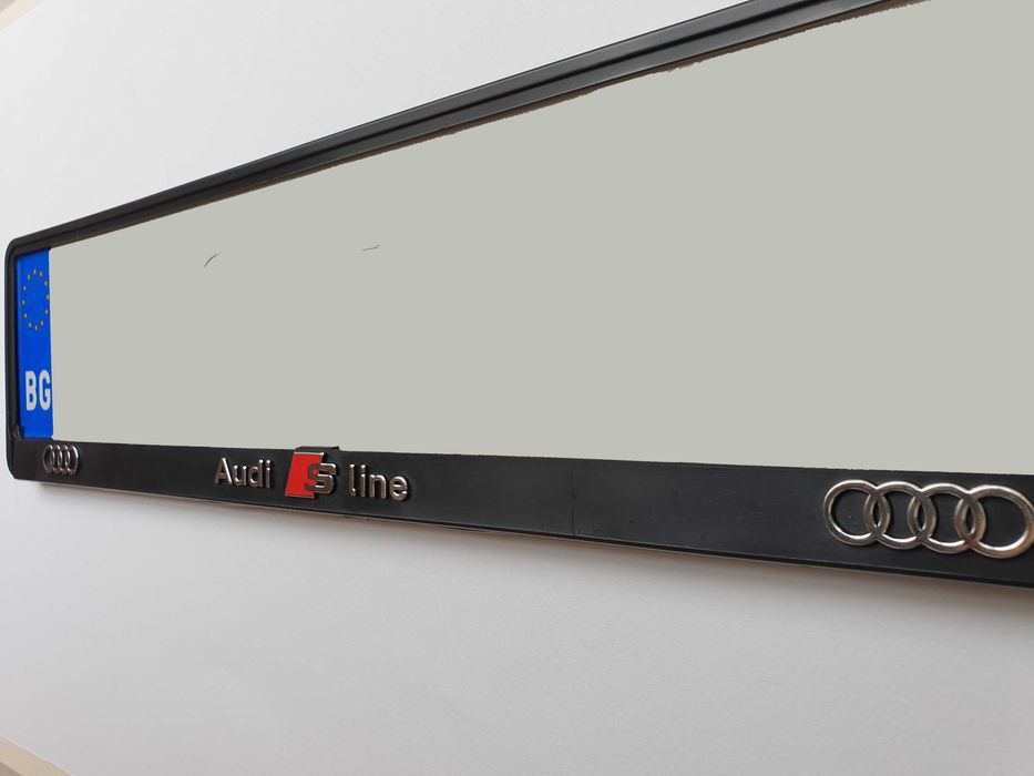 2 броя Рамки за регистрационен номер Audi