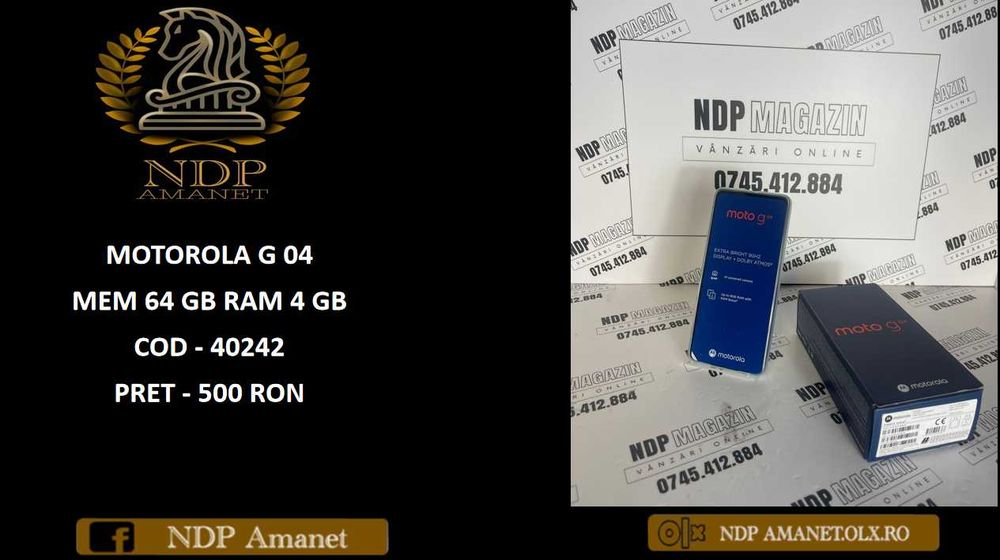 NDP Amanet NON-STOP Bld.Iuliu Maniu 69 MOTOROLA G 04 (40242)