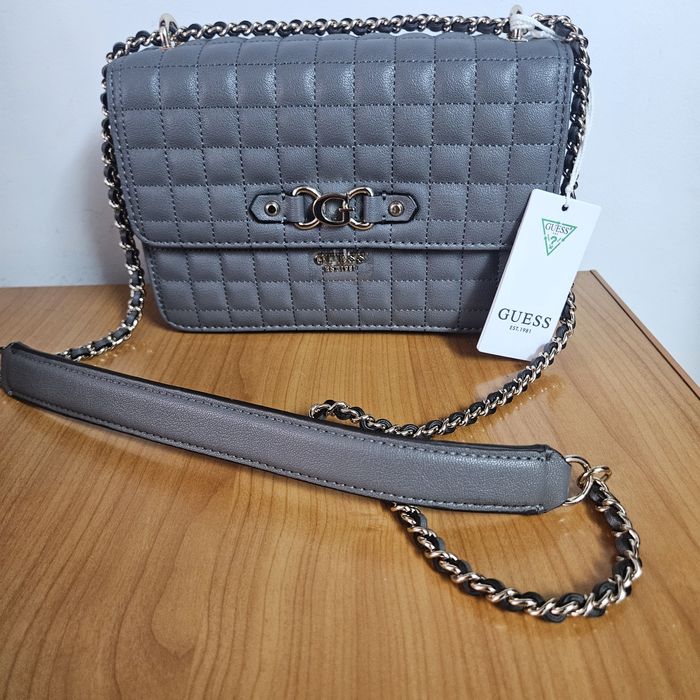 Geantă GUESS originală gri