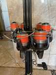 Lanseta pescuit Daiwa Black Widow si mulineta Daiwa Windcast 5500 QDA