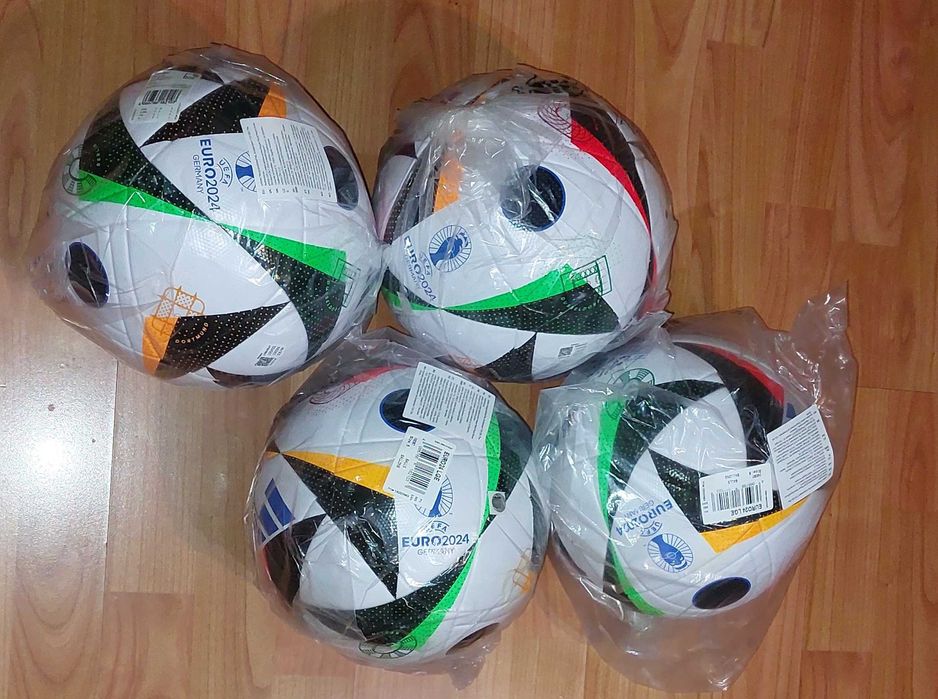 NOU Minge fotbal ADIDAS Euro24 League Box, marimea 5, alb, ideal cadou