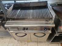 Grill de banc pe gaz sau curent, neted și striat,