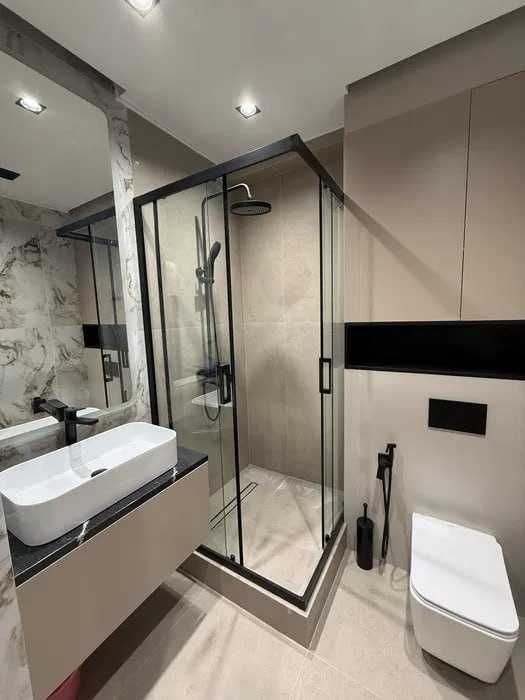 NRG U Tower 2 комнатная ЕВРО ремонт 53м2, мебель и техника