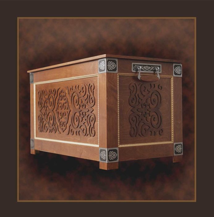 Сундук казахский для приданного
