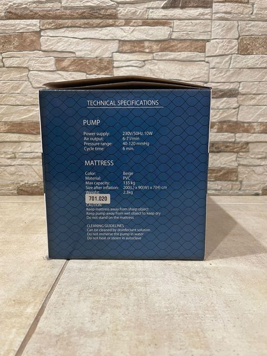 Антидекубитален дюшек с компресор/помпа Ricant SY200