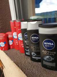 Nivea shower gel plus Old spice