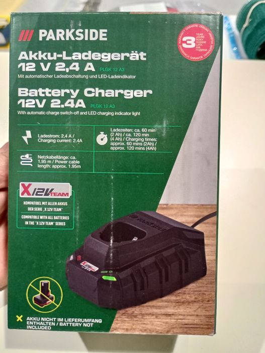 Încărcător PLGK 12 A2 Parkside 50 lei