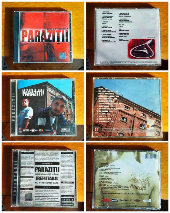 3 Cd-uri Parazitii: Nici o problema, Categoria Grea. Fara schimburi!