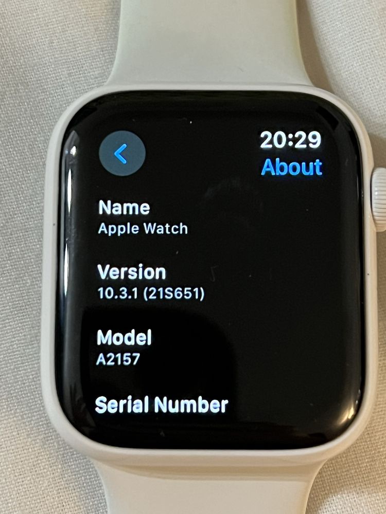 Apple Watch 5 White Ceramic