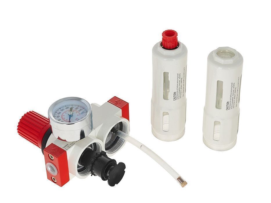 Separator apa si lubrifiere cu regulator de presiune 1/4 tvardy