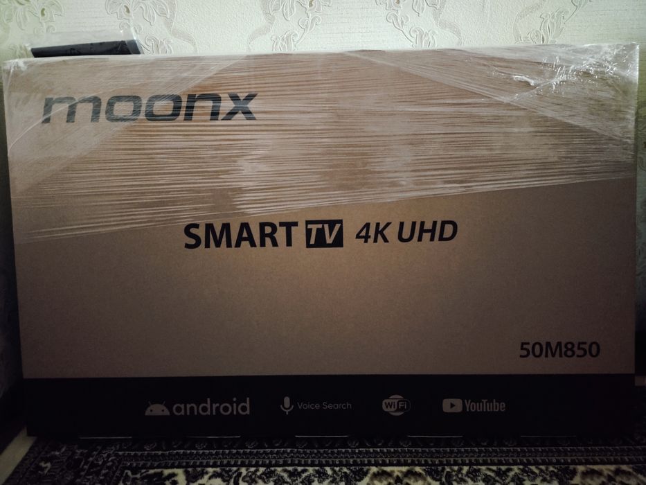 Телевизор MOONX Smart TV 4k UHD 50 диоганал