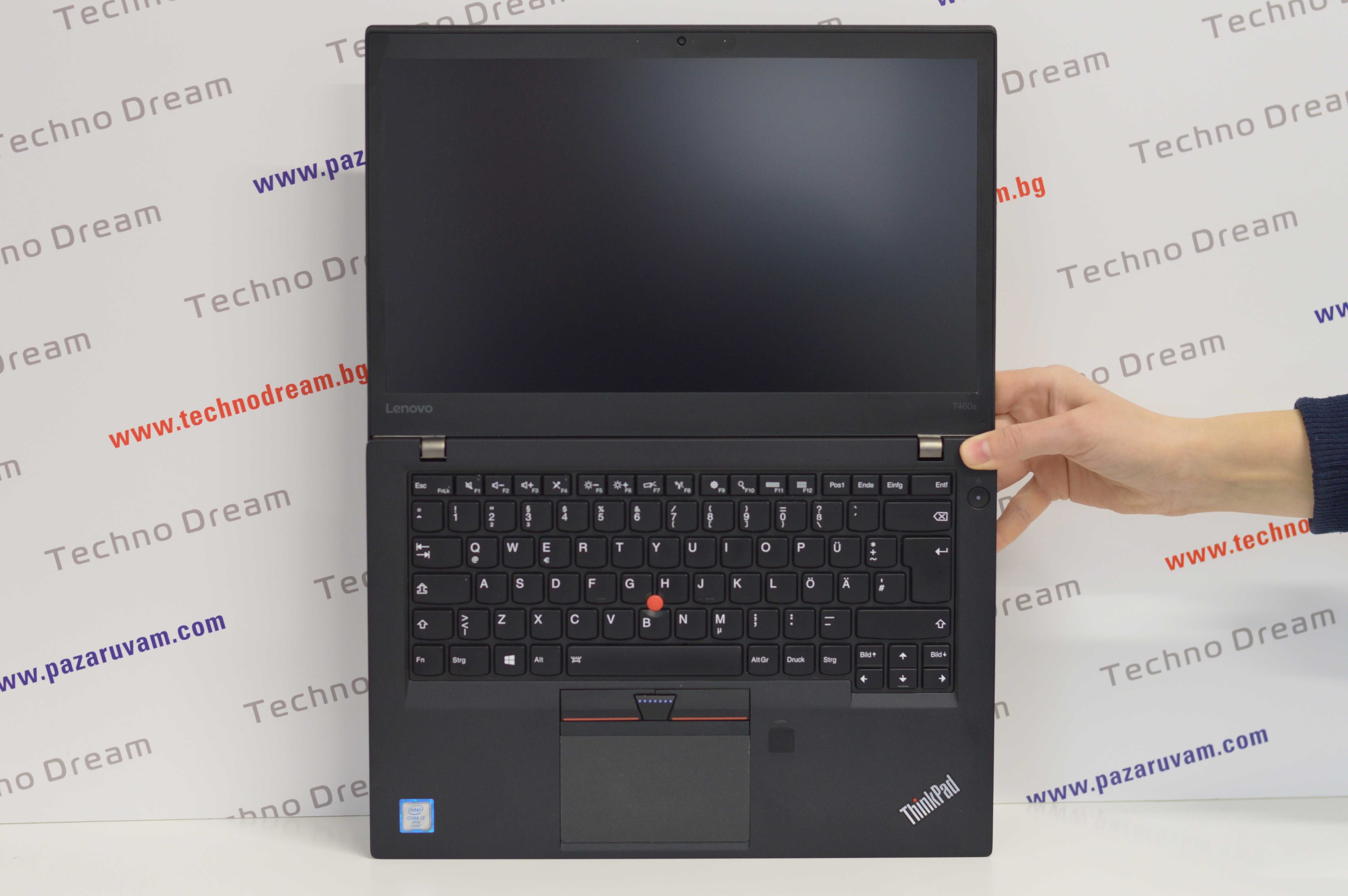 Лаптоп Lenovo ThinkPad T460s-Intel Core i5-6300U / 8GB RAM / 256GB SSD