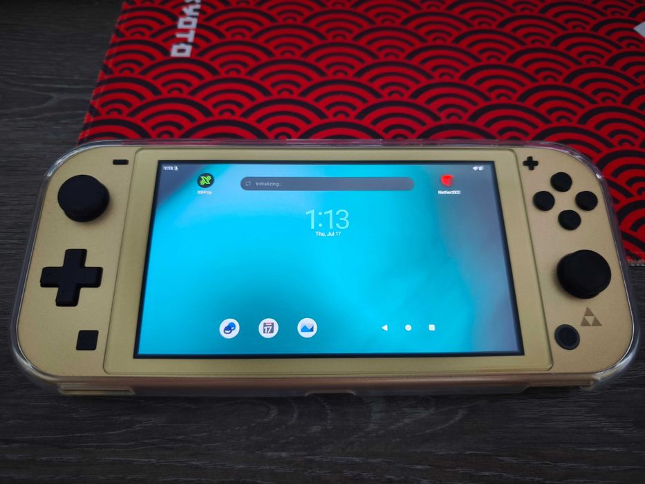 Nintendo Switch Lite Modat - Card 512GB - Zelda Hyrule Edition