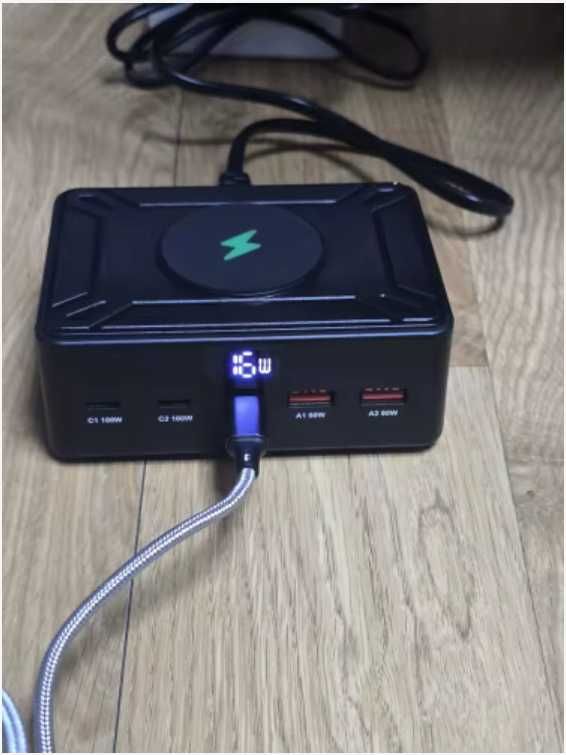 Incarcator usb + wireless 15 w